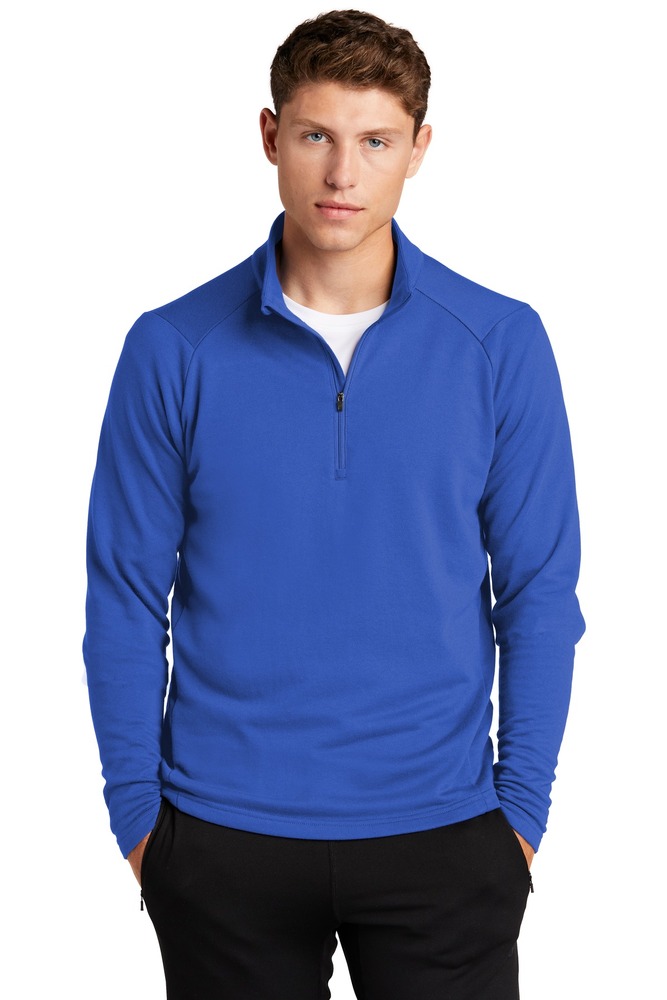 Sport-Tek ST273 Lightweight French Terry 1/4-Zip Pullover Front Fullsize"