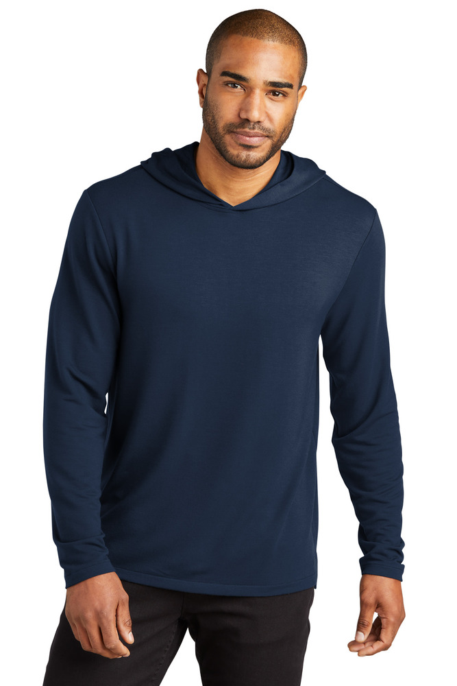 Port Authority K826 Microterry Pullover Hoodie Front Fullsize"