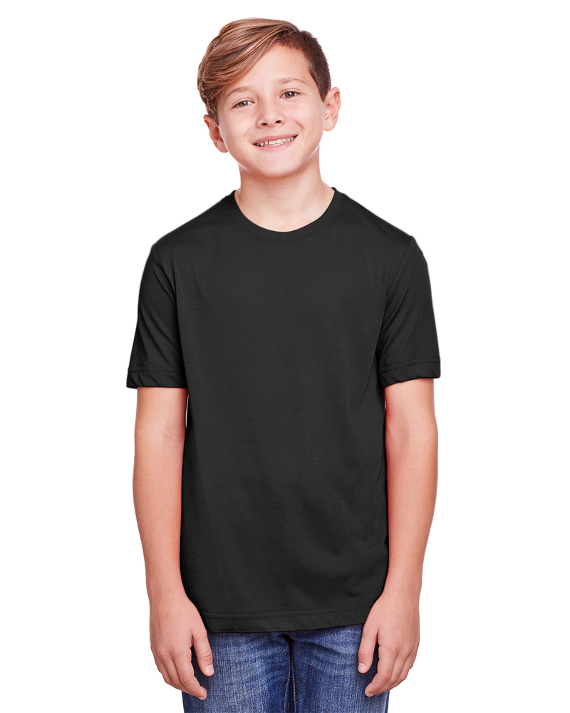CORE365 CE111Y Youth Fusion ChromaSoft Performance T-Shirt Front Fullsize"