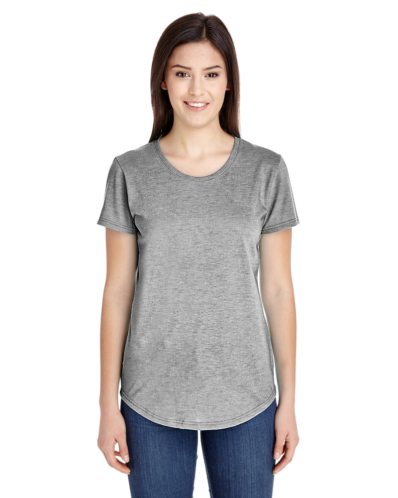 Anvil by Gildan 6750L Ladies Tri-Blend Tee Front Fullsize"