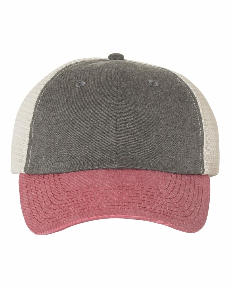 Sportsman SP510 Pigment-Dyed Trucker Cap Front Fullsize"