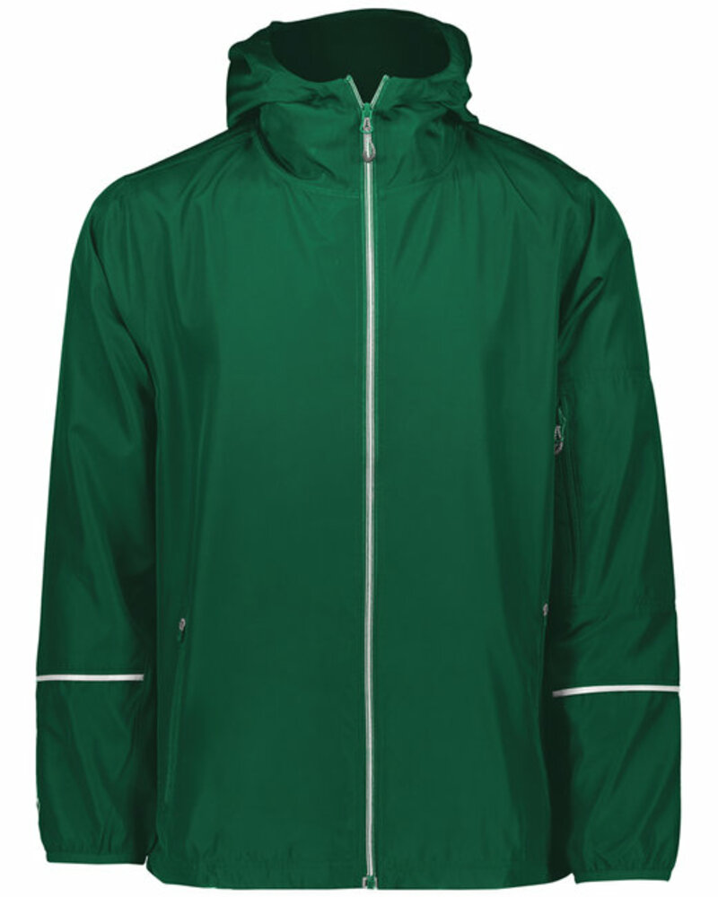 holloway 229582 men's packable full-zip jacket Front Fullsize