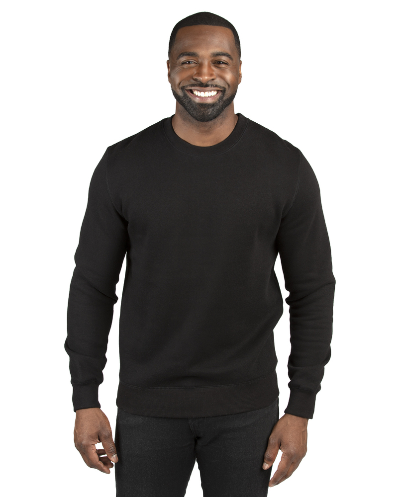 threadfast apparel 320c unisex ultimate crewneck sweatshirt Front Fullsize