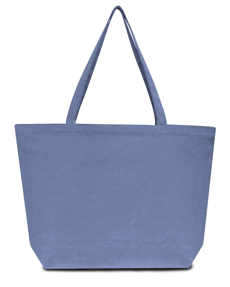 Liberty Bags LB8507 Seaside Cotton 12 oz. Pigment-Dyed Large Tote Front Fullsize"