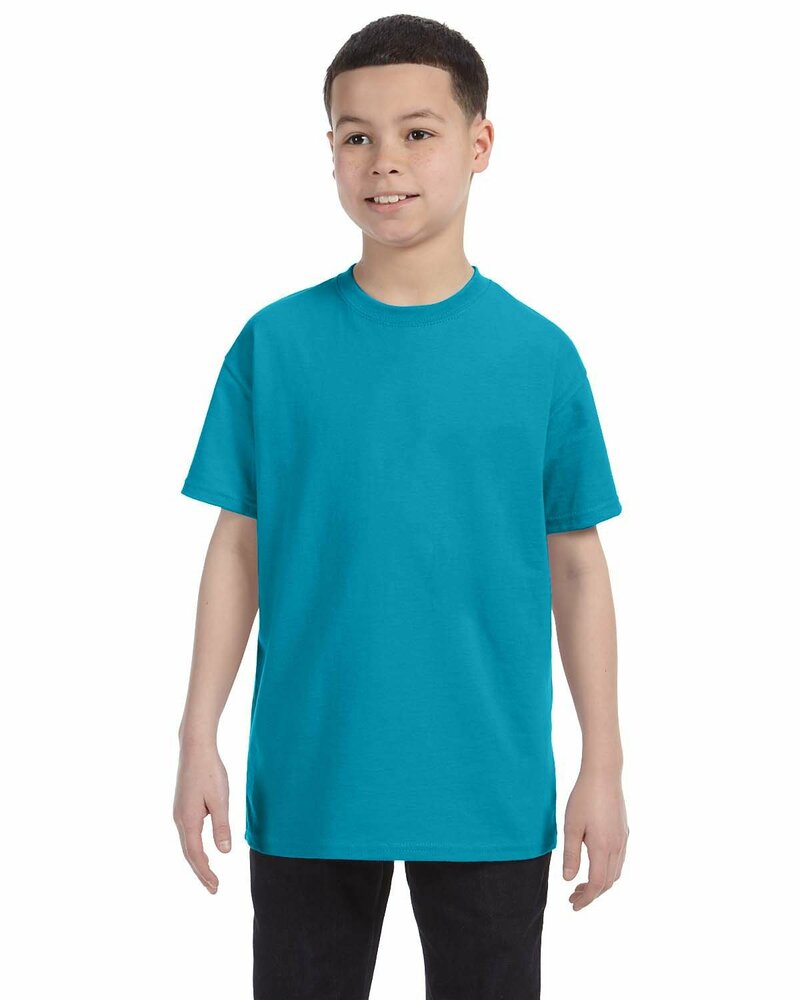 Gildan G500B Youth Heavy Cotton™ T-Shirt Front Fullsize"