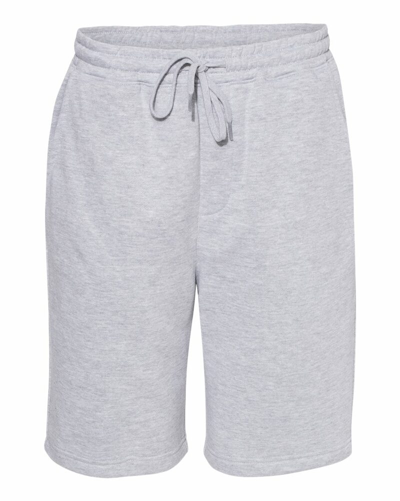 independent trading co. ind20srt midweight fleece shorts Front Fullsize