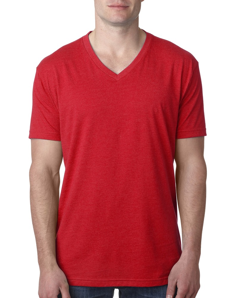 Next Level 6240 Men's CVC V Front Fullsize"