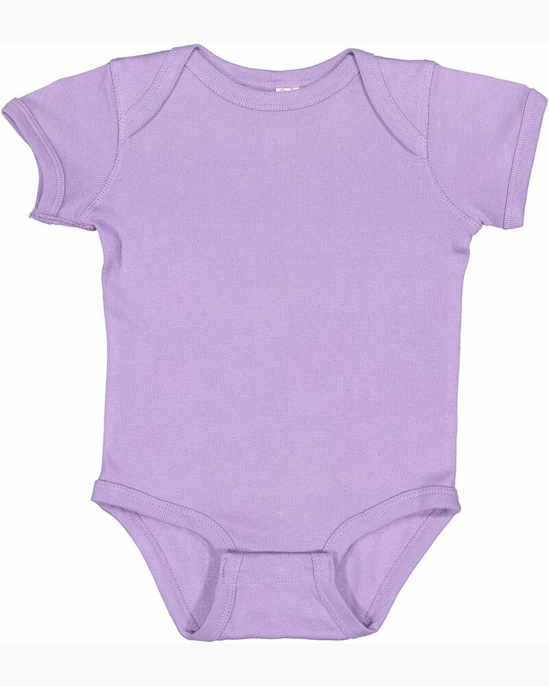Rabbit Skins 4400 Infant Baby Rib Bodysuit Front Fullsize"