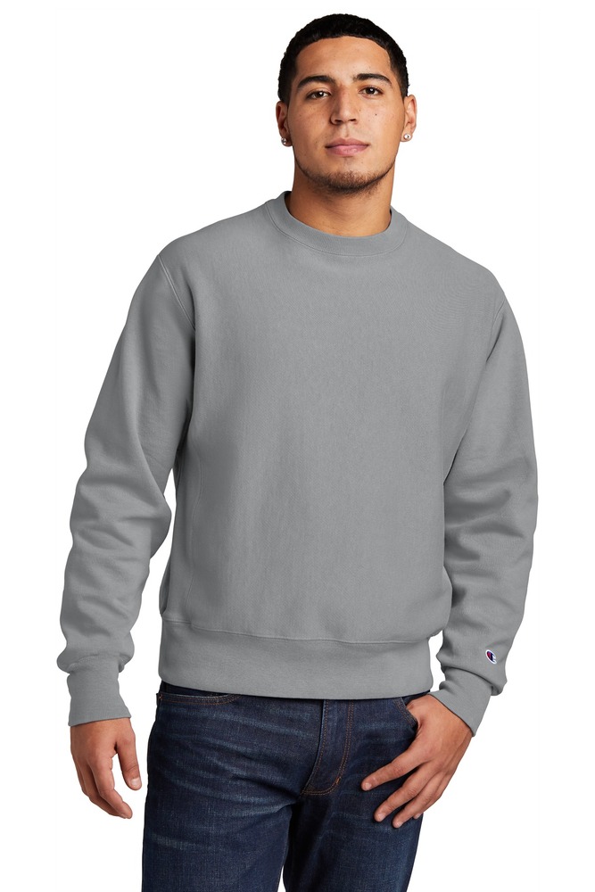 champion gds149 reverse weave ® garment-dyed crewneck sweatshirt Front Fullsize