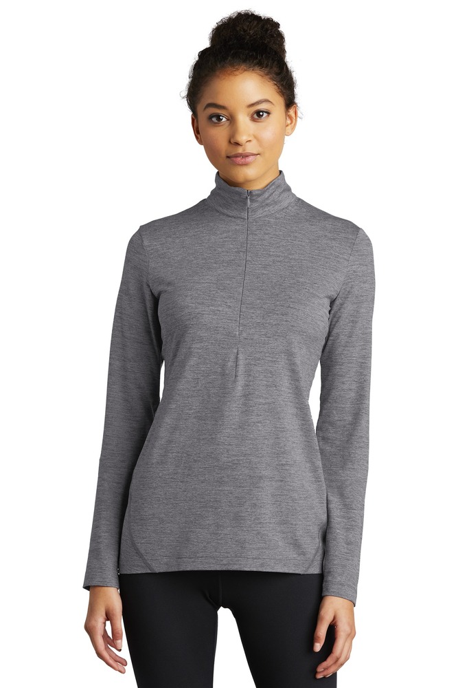 Sport-Tek LST711 Ladies Exchange 1.5 Long Sleeve 1/2-Zip Front Fullsize"