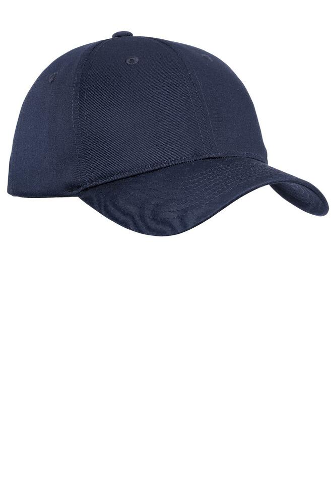 port authority c800 fine twill cap Front Fullsize