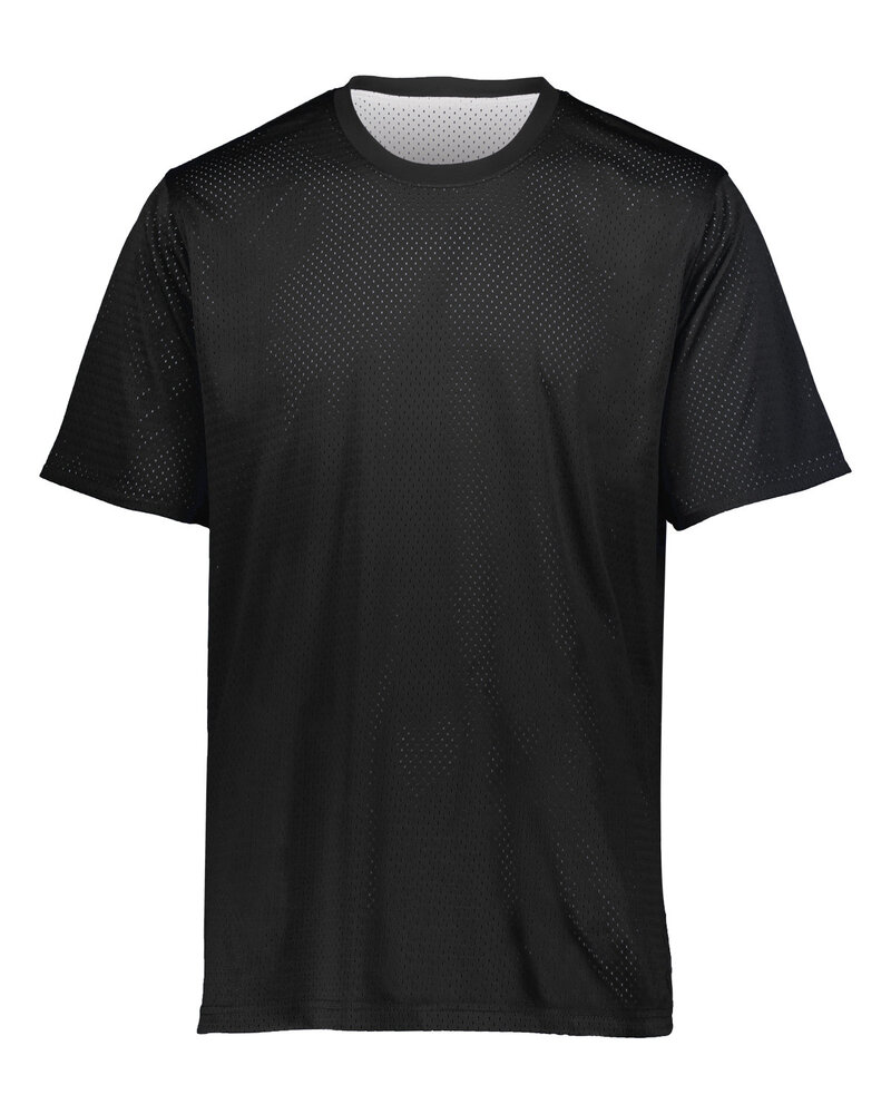 augusta sportswear 1603 youth short sleeve mesh reversible jersey Front Fullsize