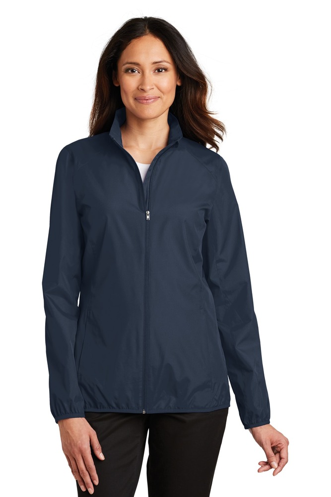 port authority l344 ladies zephyr full-zip jacket Front Fullsize