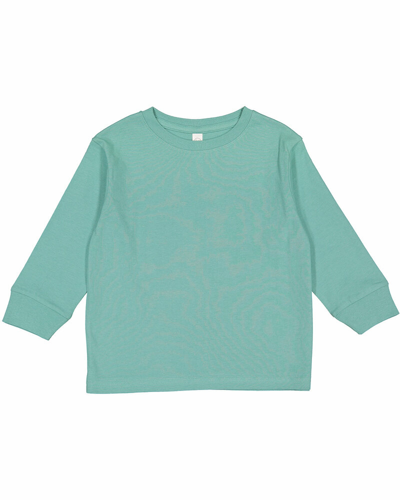 rabbit skins rs3302 toddler long-sleeve fine jersey t-shirt Front Fullsize