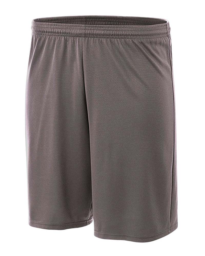 A4 NB5281 Youth Cooling Performance Power Mesh Practice Short Front Fullsize"