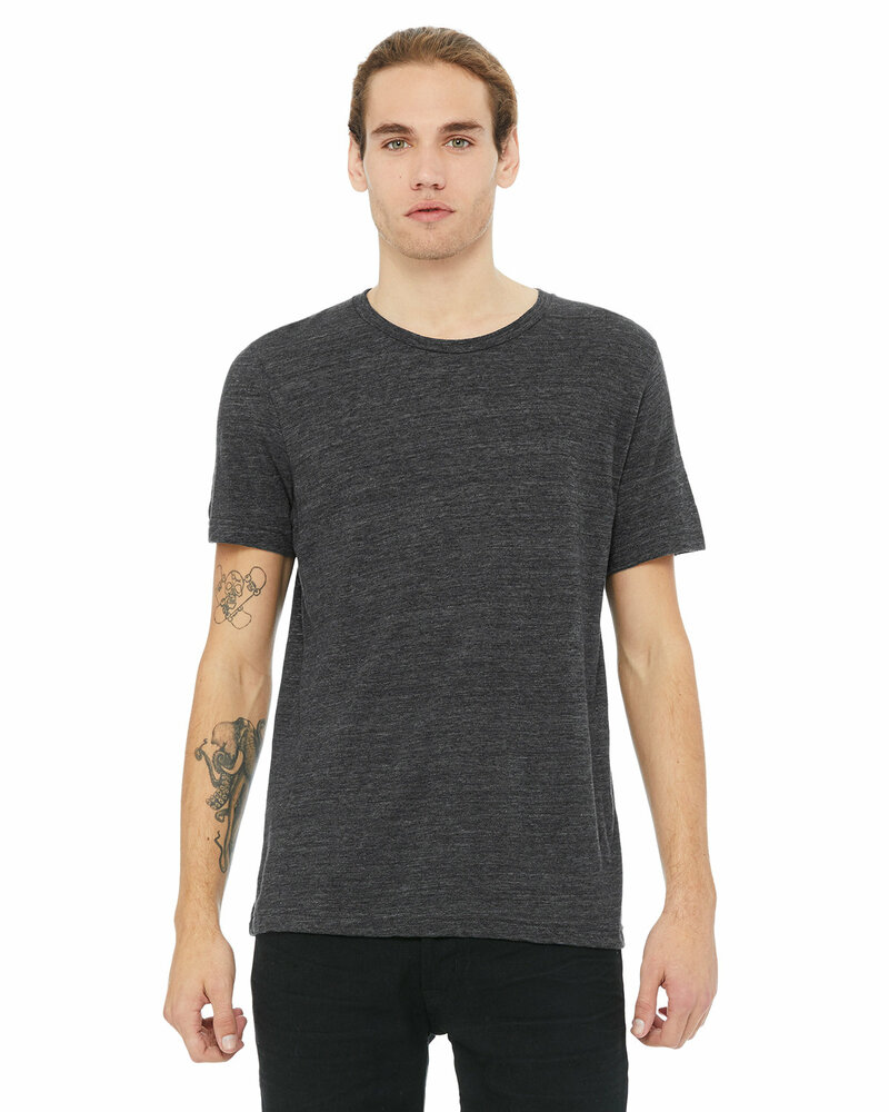 Bella + Canvas 3650 Unisex Poly-Cotton Short-Sleeve T-Shirt Front Fullsize"
