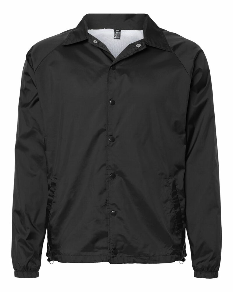 burnside 9718 men's nylon coaches jacket Front Fullsize