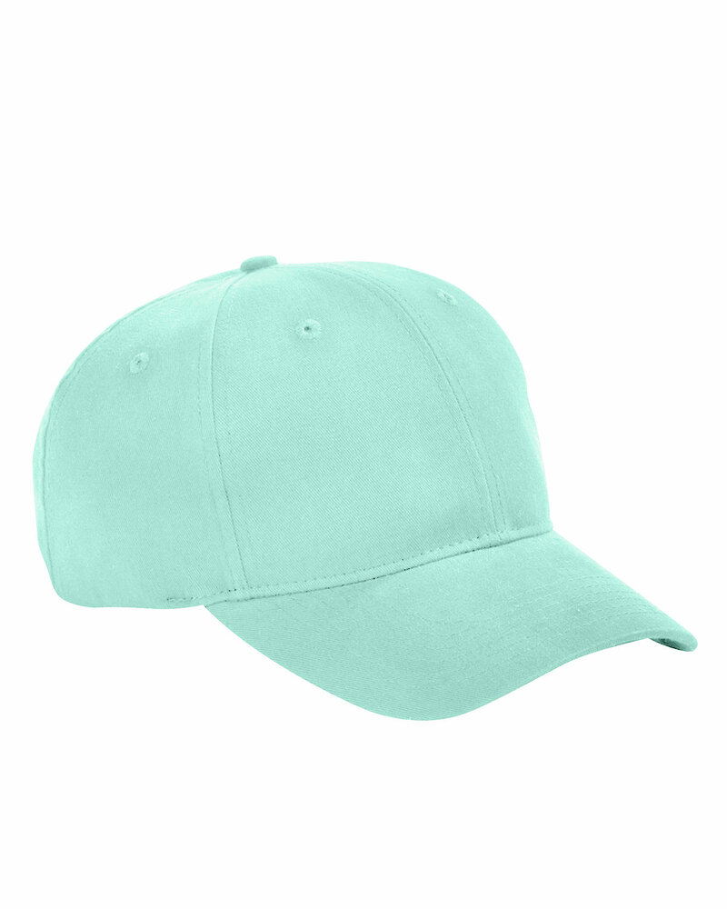 big accessories bx002 6-panel brushed twill structured cap Front Fullsize