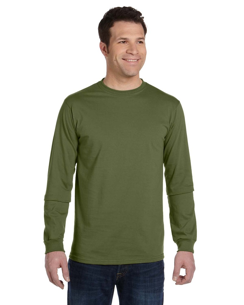 econscious EC1500 Men's 5.5 oz., 100% Organic Cotton Classic Long-Sleeve T-Shirt Front Fullsize"
