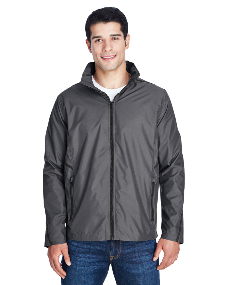 team 365 tt70 adult conquest jacket with mesh lining Front Fullsize