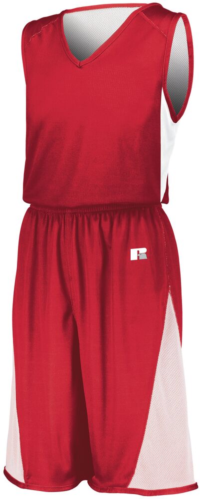 russell athletic 5r5dlm undivided single ply reversible jersey Front Fullsize