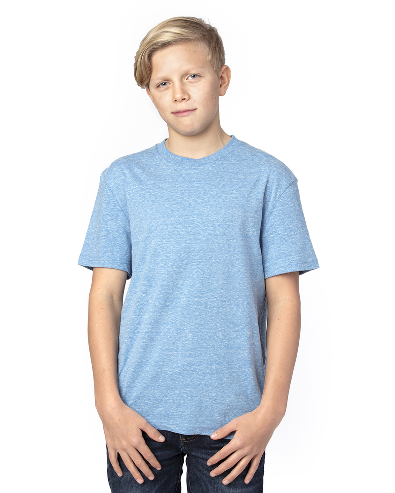 threadfast apparel 602a youth triblend t-shirt Front Fullsize