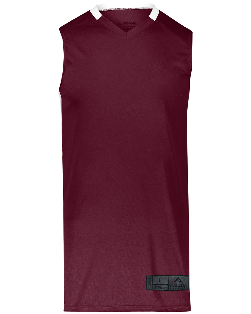 Augusta Sportswear 1731 Youth Step-Back Basketball Jersey Front Fullsize"
