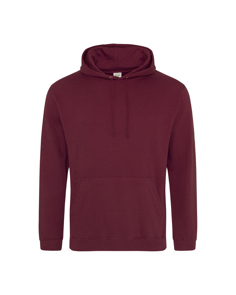 Just Hoods By AWDis JHA001 Men's Midweight College Hooded Sweatshirt Front Fullsize"