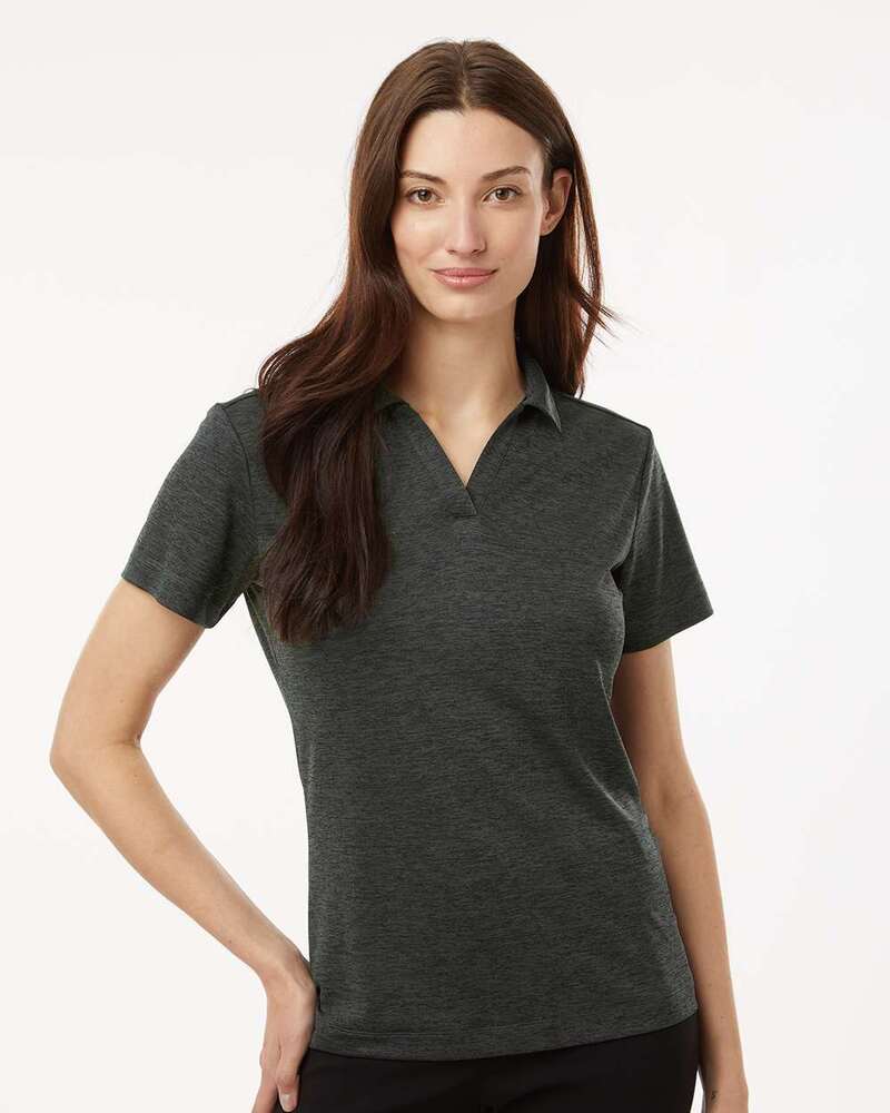 AllPro 4HM00L Women's Performance Mélange Polo Front Fullsize"