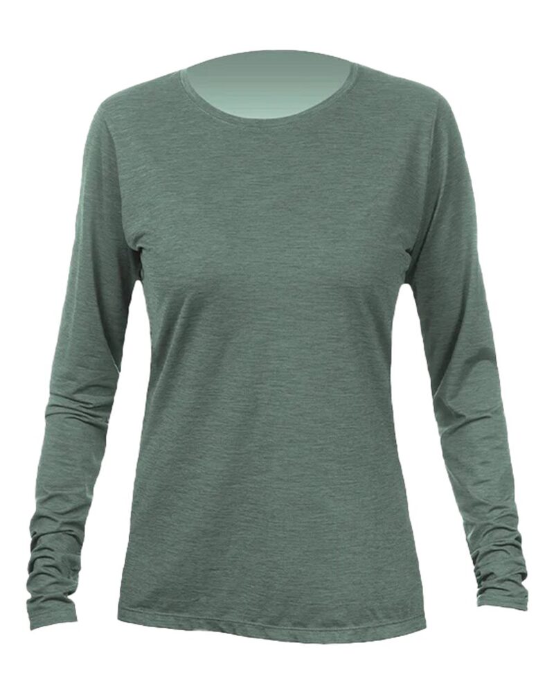 Anetik WSBRZL0 Women's Breeze Tech Long Sleeve T-Shirt Front Fullsize"