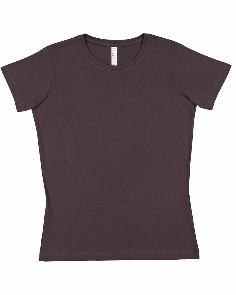 LAT 3516 Ladies' Fine Jersey T-Shirt Front Fullsize"