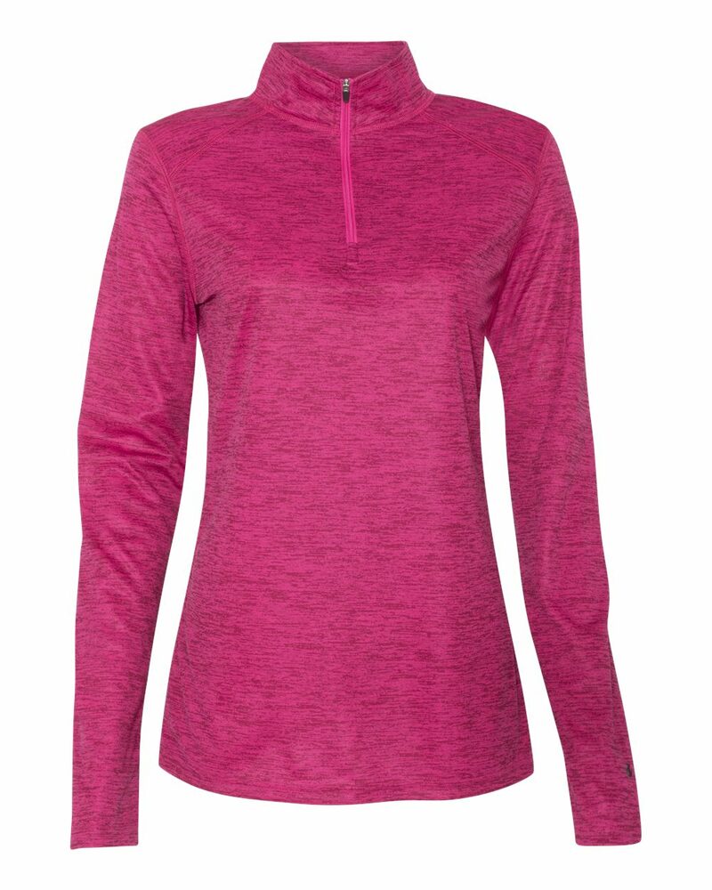Badger Sport 4173 Tonal Blend Women's 1/4 Zip Front Fullsize"