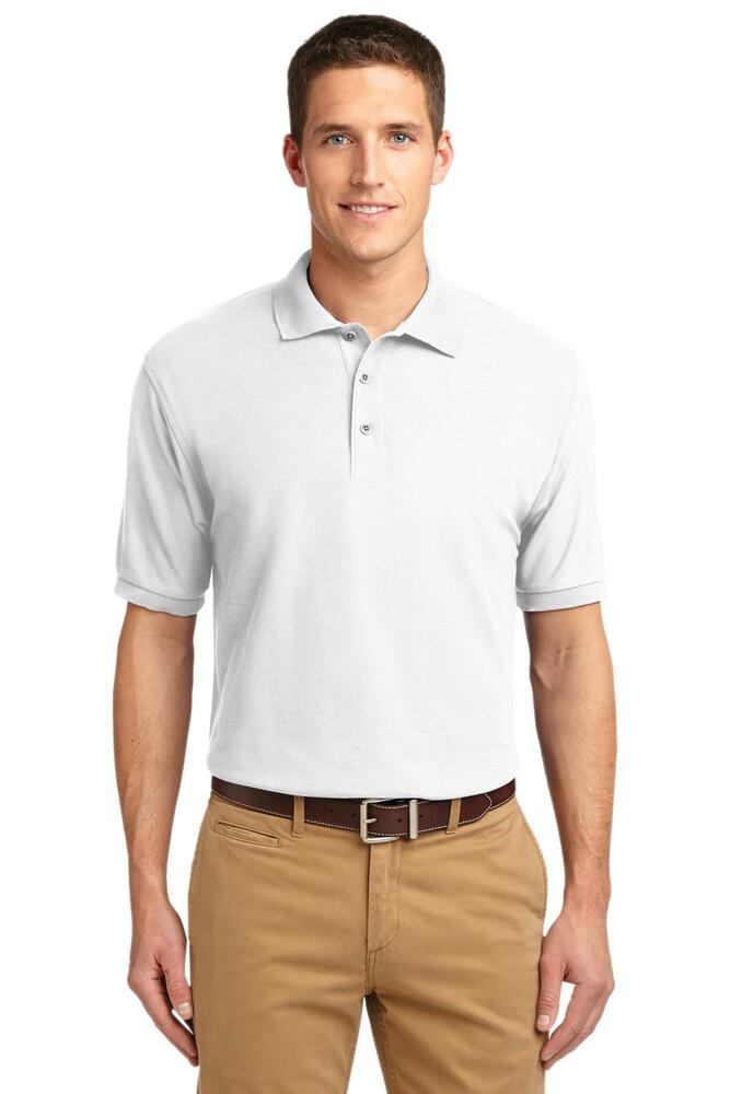 Port Authority K500 Silk Touch™ Polo Front Fullsize"