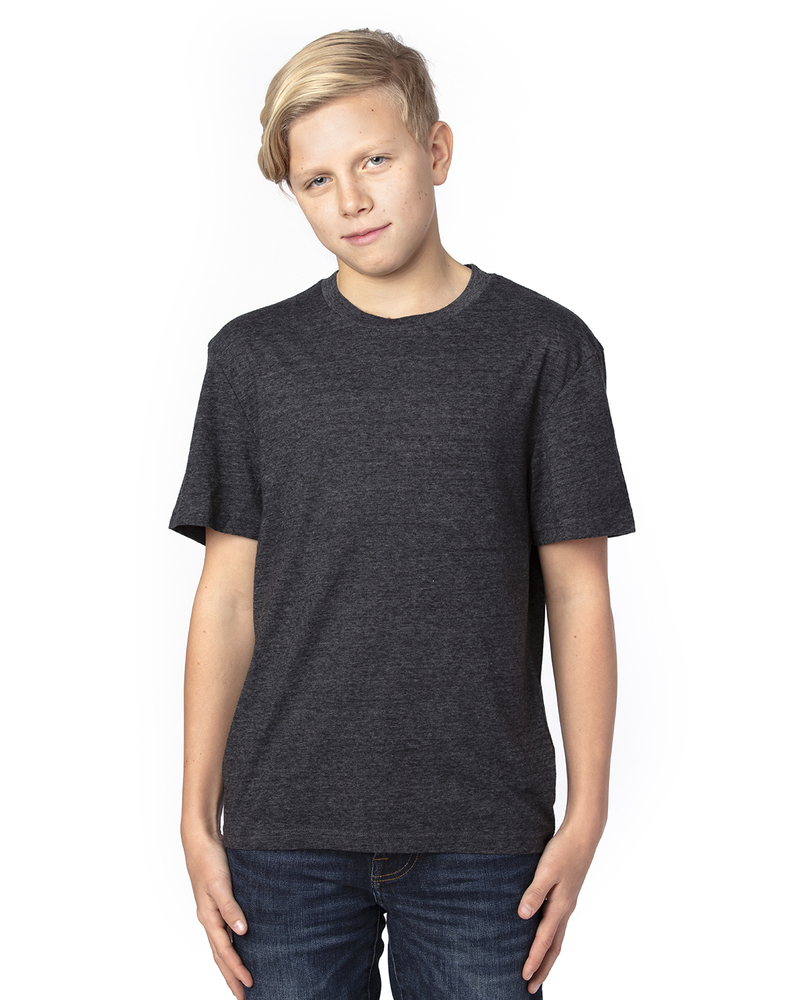threadfast apparel 602a youth triblend t-shirt Front Fullsize