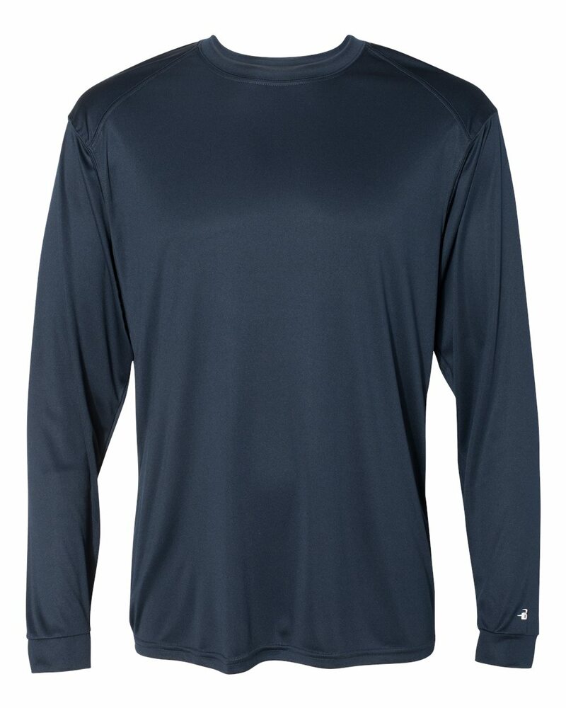 badger sport 4004 ultimate softlock™ long sleeve t-shirt Front Fullsize