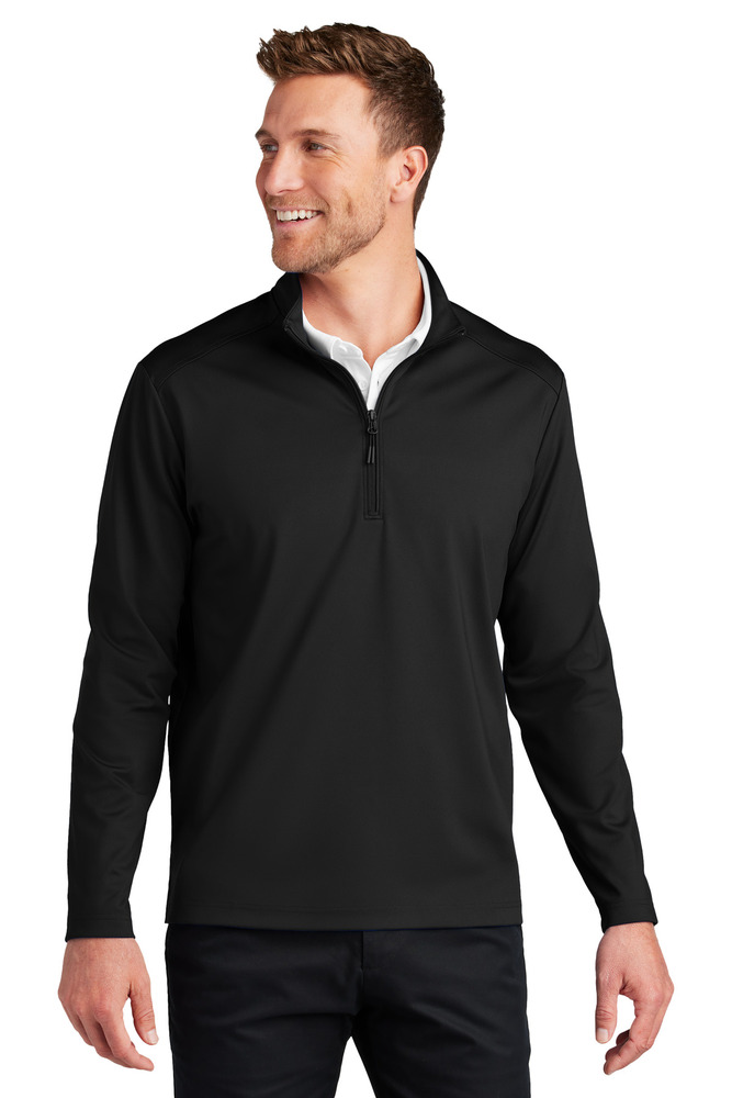 user_8e981bab Port Authority K880 C-FREE ® Double Knit 1/4-Zip