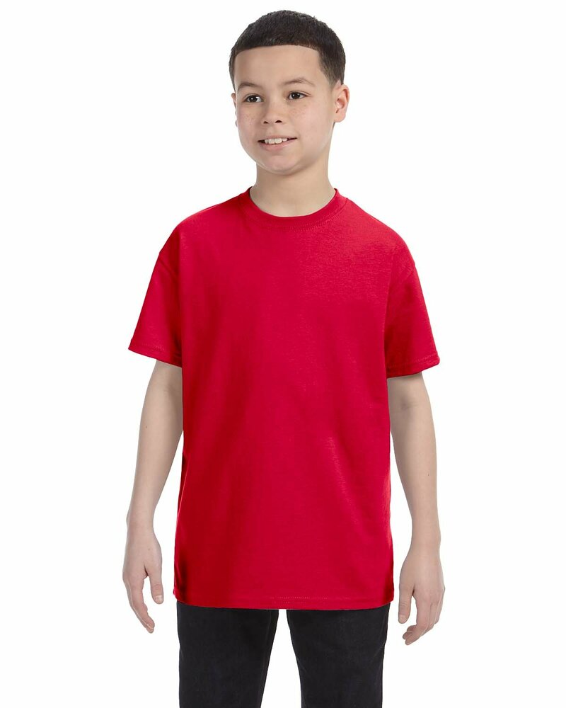 Gildan G500B Youth Heavy Cotton™ T-Shirt Front Fullsize"