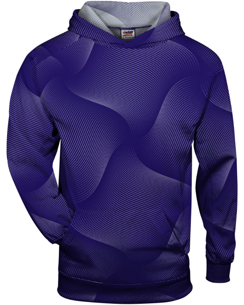 badger sport 2413 warp youth hood Front Fullsize