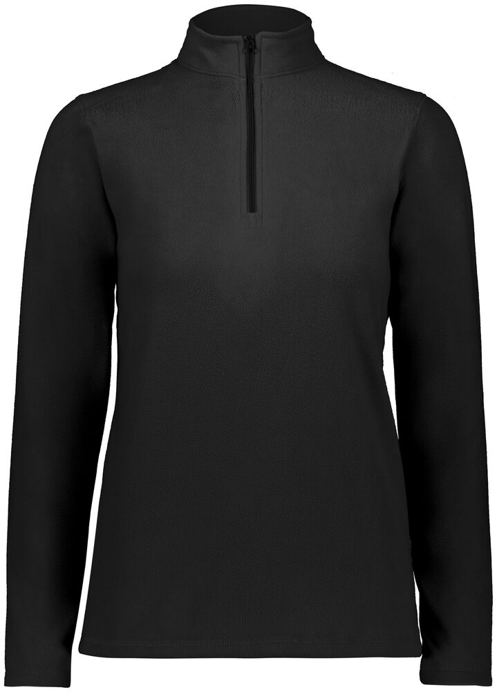 Augusta Sportswear 6864 Ladies Micro-Lite Fleece 1/4 Zip Pullover Front Fullsize"