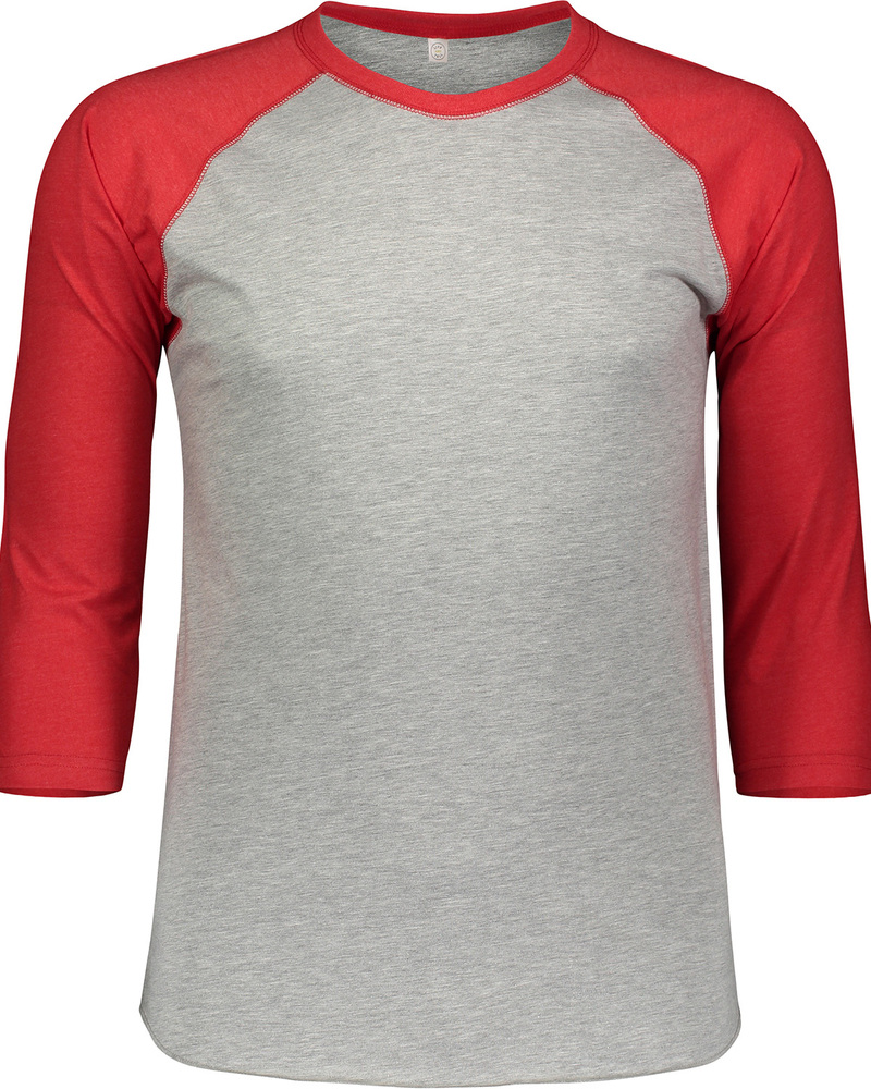 lat 6930 men's baseball t-shirt Front Fullsize