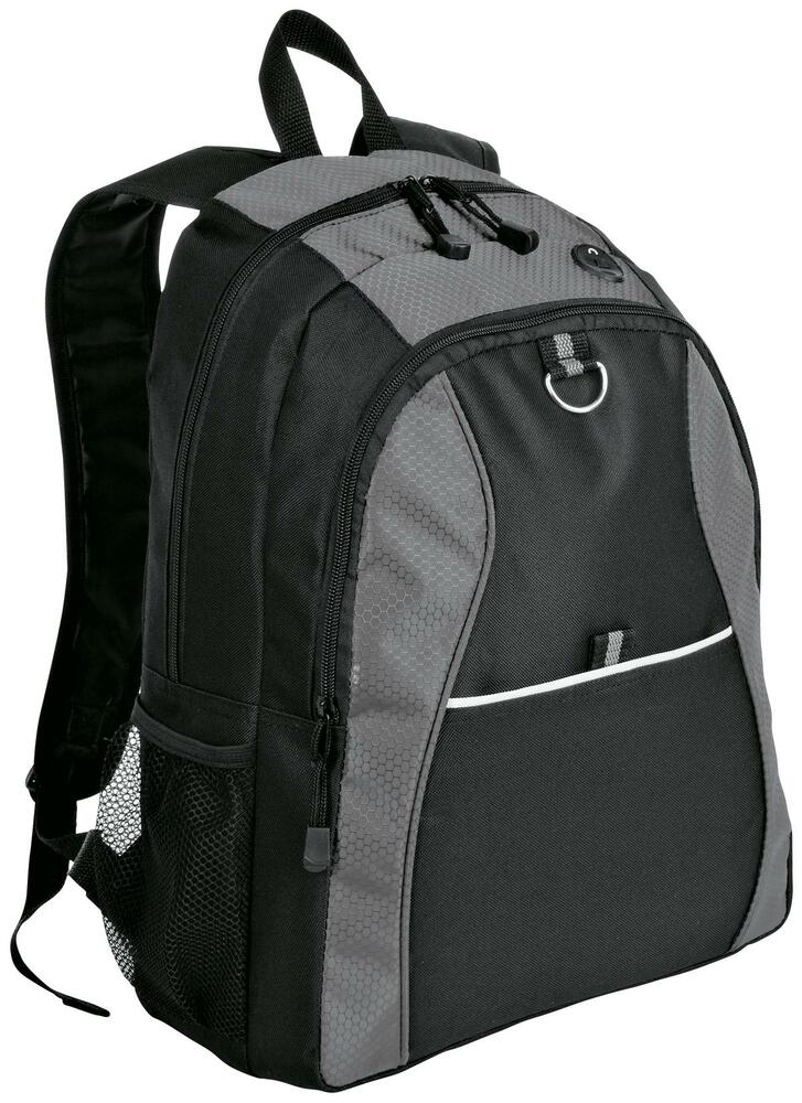 port authority bg1020 contrast honeycomb backpack Front Fullsize