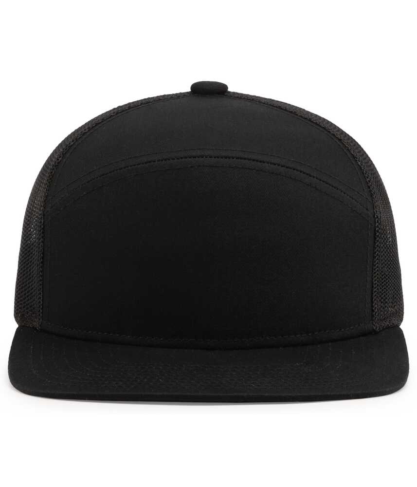 Pacific Headwear PHP787 6-Panel Arch Trucker Snapback Cap Front Fullsize"