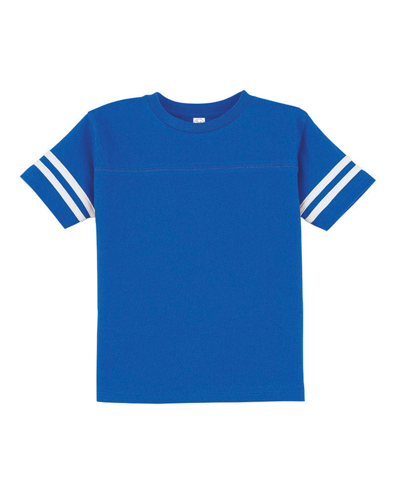 Rabbit Skins 3037 Toddler Football T-Shirt Front Fullsize"