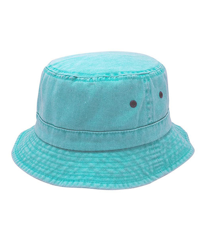 Mega Cap 7801 Pigment Dyed Washed Bucket Hat Front Fullsize"