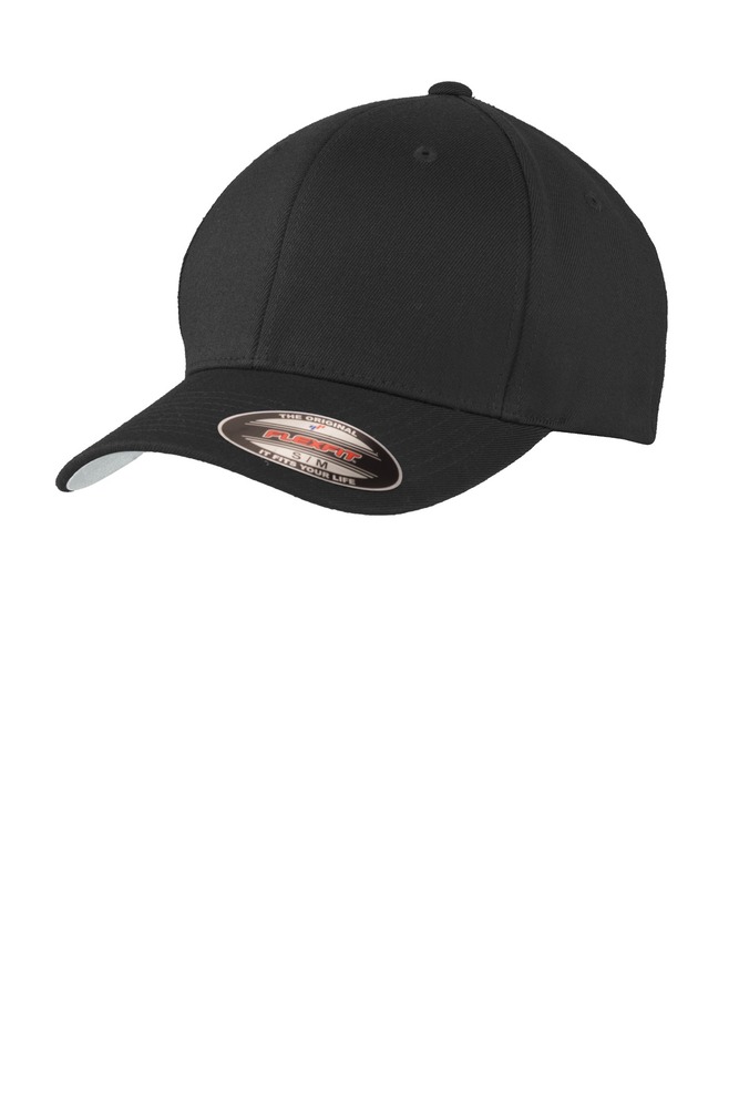 port authority c928 flexfit ® wool blend cap Front Fullsize