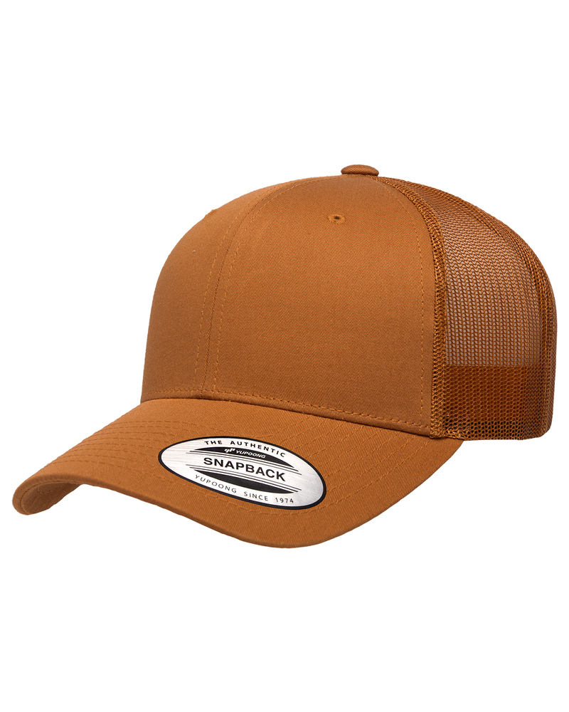 yupoong 6606 adult retro trucker cap Front Fullsize