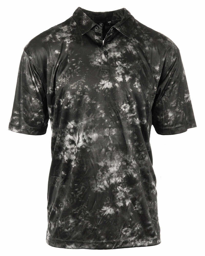 Burnside B0101 Men's Burn Golf Polo Front Fullsize"