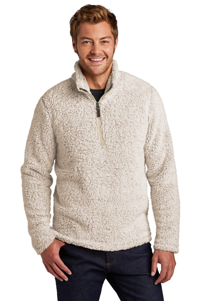 Port Authority F130 Cozy 1/4-Zip Fleece Front Fullsize"