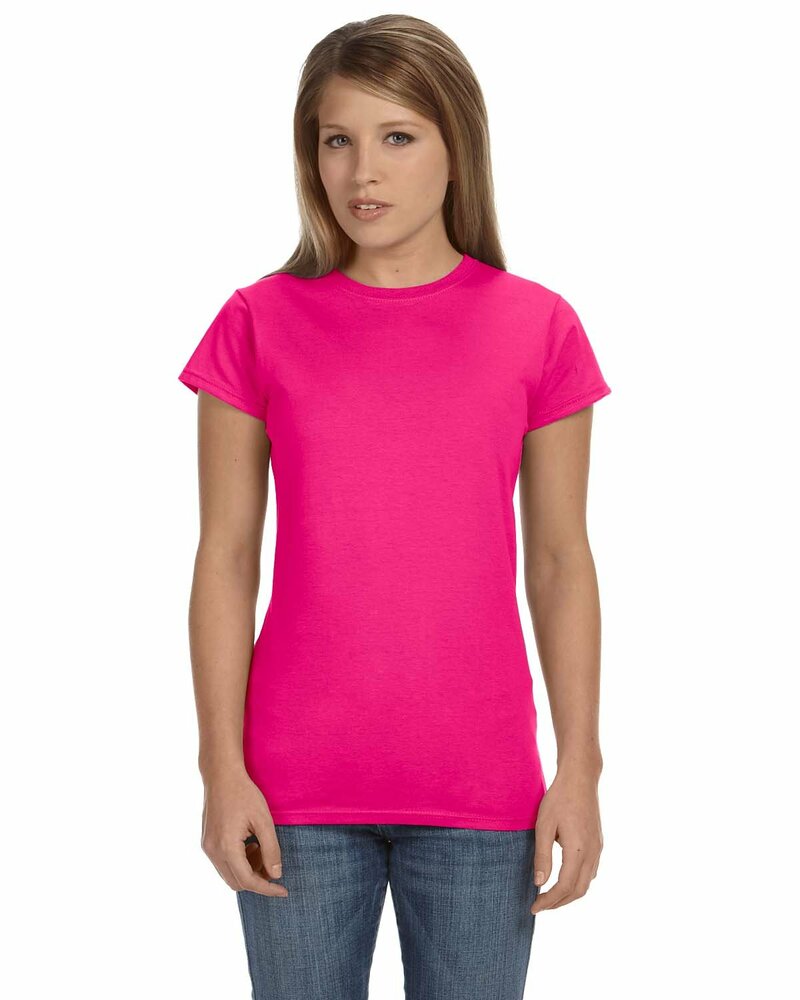 Gildan G640L Ladies' Softstyle® Fitted T-Shirt Front Fullsize"