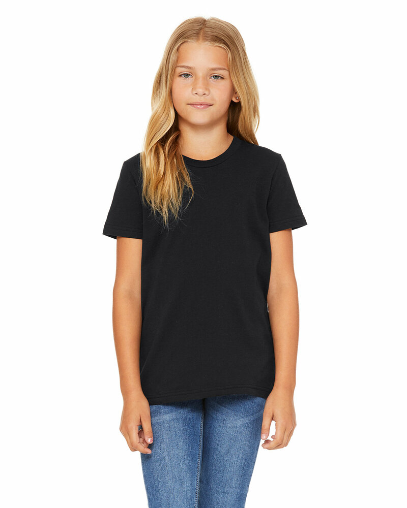 Bella + Canvas 3001Y Youth Jersey T-Shirt Front Fullsize"